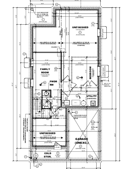 Floor plans The Metro